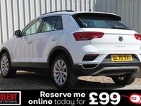 Begagnad VW T-Roc SE 113 HK (83 kW) 2020 Vit SUV