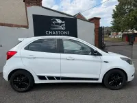 Used Ford Ka Plus Zetec 85 HP (62 kW) 2018 White Hatchback