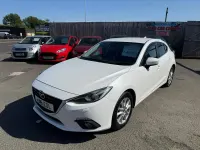Used Mazda 3 105 HP (77 kW) 2016 White Hatchback