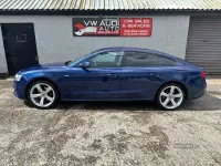 Used Audi A5 Black Edition 170 HP (125 kW) 2013 Blue Coupe