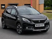 Used Peugeot 2008 Allure 82 HP (60 kW) 2016 Black SUV