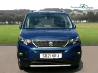 Used Peugeot Rifter Allure 100 HP (73 kW) 2021 Blue MPV
