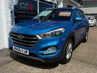 Used Hyundai Tucson SE 136 HP (100 kW) 2016 Blue SUV