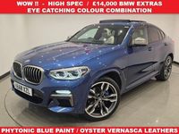 Used BMW X4 Comfort Edition 326 HP (239 kW) 2018 Blue SUV