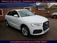 Used Audi Q3 S-Line 184 HP (135 kW) 2016 White SUV