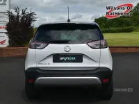 Used Vauxhall Crossland X Elite 130 HP (95 kW) 2021 White SUV