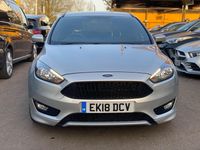 Used Ford Focus ST-Line 150 HP (110 kW) 2018 Silver Hatchback