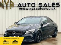 Used Mercedes CLA220 AMG line 2018 Black Sedan