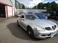 Used Mercedes SLK350 272 HP (200 kW) 2005 Silver Cabriolet