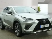 Used Lexus NX300h Sport Line 197 HP (144 kW) 2018 Silver SUV