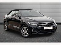 Used VW T-Roc Cabriolet R-line 150 HP (110 kW) 2023 Black Cabriolet