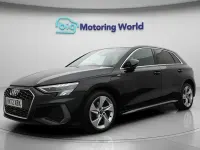 Begagnad Audi A3 Sportback e-tron S-Line 204 HK (150 kW) 2022 Svart Halvkombi