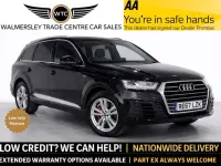 Used Audi Q7 S-Line 218 HP (160 kW) 2017 Black SUV