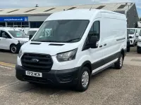 Used Ford Transit 130 HP (95 kW) 2021 White Van