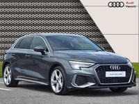 Used Audi A3 S-Line 147 HP (108 kW) 2023 Grey Sedan