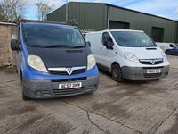 Used Vauxhall Vivaro 115 HP (84 kW) 2012 White MPV
