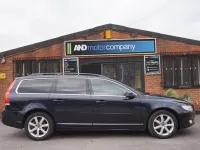 Used Volvo V70 SE Lux 150 HP (110 kW) 2015 Blue Estate