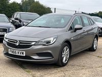 Used Vauxhall Astra Design Edition 110 HP (80 kW) 2016 Grey Estate