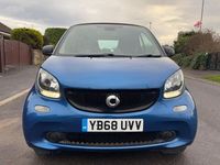 Used Smart ForTwo Coupé Passion 71 HP (52 kW) 2018 Black Coupe
