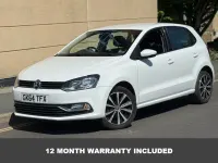 Used VW Polo SE 90 HP (66 kW) 2014 White Hatchback