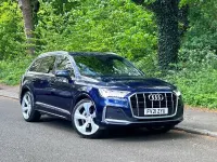 Used Audi Q7 S-Line 231 HP (169 kW) 2021 Blue SUV
