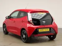 Used Toyota Aygo X-clusiv 68 HP (50 kW) 2017 Red Hatchback