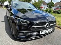 Used Mercedes C220 AMG line 2023 Black Sedan