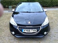 Used Peugeot 208 Allure 2016 Black Hatchback