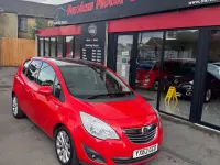 Used Vauxhall Meriva 2013 Red MPV