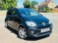 Used VW up! high up! 90 HP (66 kW) 2017 Black Hatchback