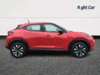 Used Nissan Juke Acenta 114 HP (83 kW) 2021 Red SUV