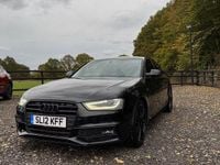 Used Audi A4 Black Edition 211 HP (155 kW) 2012 Black Sedan