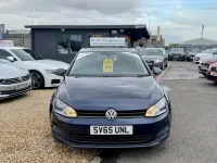 Used VW Golf VII Match 120 HP (88 kW) 2015 Blue Hatchback