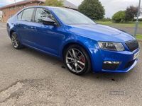 Used Skoda Octavia vRS 181 HP (133 kW) 2015 Blue Hatchback