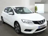 Używany Nissan Pulsar Acenta 110 KM (80 kW) 2015 Biały Hatchback