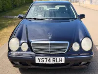 Used Mercedes E240 Elegance 2001 Blue Sedan