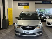 Used Vauxhall Zafira Tourer Design Edition 2017 Silver MPV