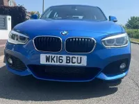 Usado BMW 120 M Sport 2016 Azul Utilitario