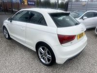 Used Audi A1 S-Line 105 HP (77 kW) 2013 White Hatchback