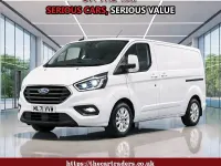 Begagnad Ford Transit Custom Limited 2021 Vit Van