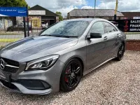 Used Mercedes CLA220 AMG line 177 HP (130 kW) 2017 Grey Sedan