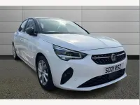 Used Vauxhall Corsa Elite 73 HP (53 kW) 2021 White Hatchback