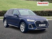 Used Audi Q5 S-Line 265 HP (194 kW) 2022 Blue SUV