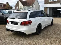 Used Mercedes E63S AMG AMG 2015 White Estate