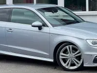 Used Audi A3 S-Line 150 HP (110 kW) 2015 Silver Hatchback