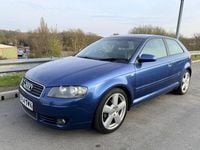 Used Audi A3 Sport 140 HP (102 kW) 2004 Blue Hatchback