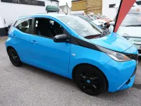 Used Toyota Aygo X-cite 69 HP (50 kW) 2016 Blue Hatchback