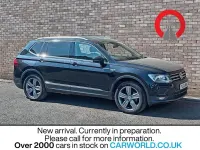 Used VW Tiguan Allspace Match 150 HP (110 kW) 2021 Black SUV