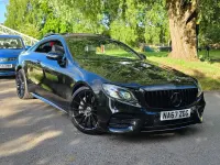 Used Mercedes E300 AMG Line Premium Plus 2017 Black Coupe