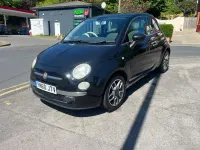 Usado Fiat 500 Lounge 69 HP (50 kW) 2010 Preto Citadino
